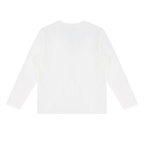 Heavyweight Long Sleeve T-Shirt | 350gsm Cotton, White