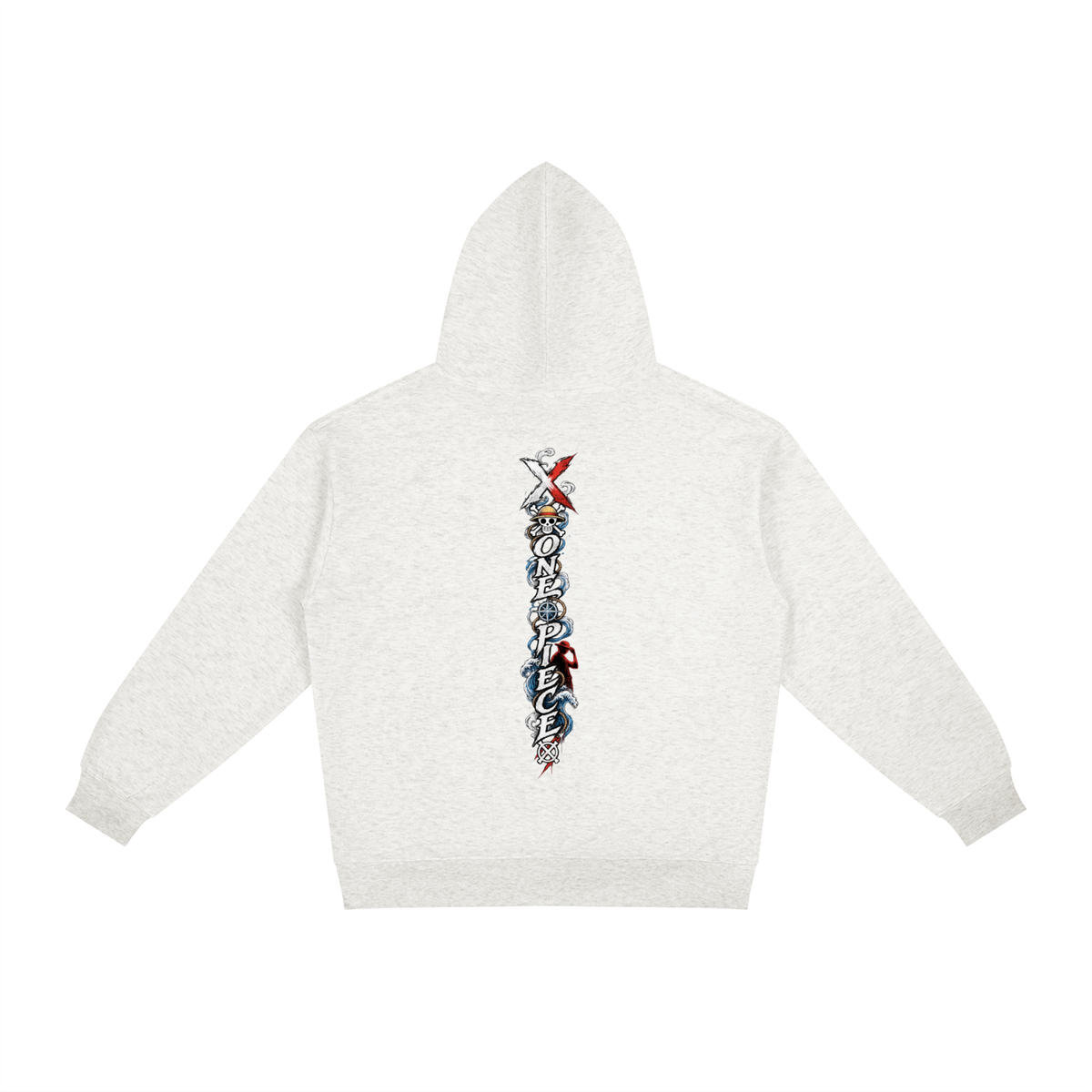 Relaxed Fit Hoodie | Oat Gray Polyester Hoodie