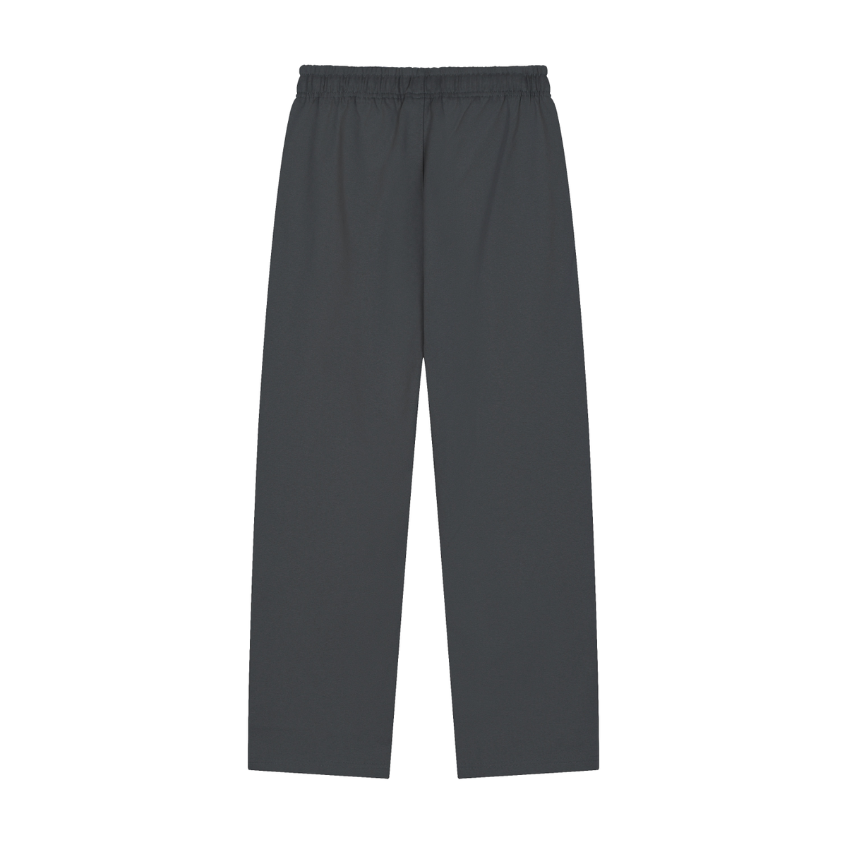 Straight-Leg Sweatpants | Blackish Green Cotton-Poly Joggers
